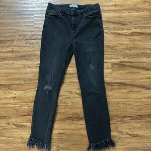 Free People Black Jeans Size 29